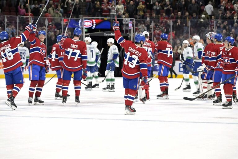 Canadiens' win over Canucks dripping with symbolism of their journey to relevance