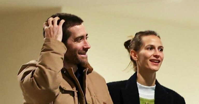 Jake Gyllenhaal & Jeanne Cadieu Show Off Couples Style For Rare Date Night