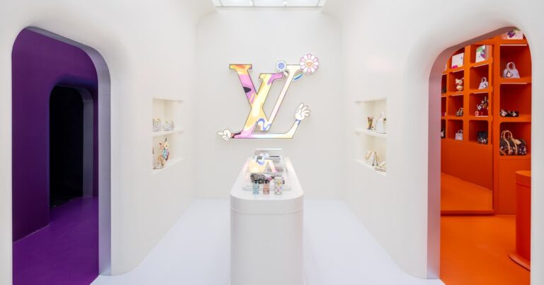 Louis Vuitton Celebrates Murakami Collab With a Colorful SoHo Pop-Up